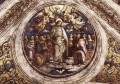 La Santísima Trinidad y los Apóstoles Renacimiento Pietro Perugino